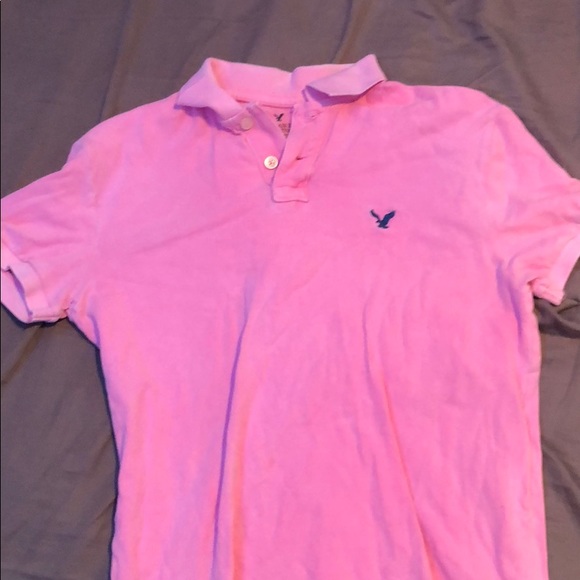 Pink American eagle polo - Picture 1 of 3